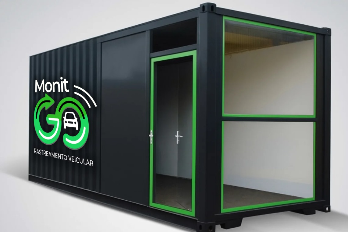 Franquia Container MonitGO — proposta de espaço comercial para rastreamento veicular