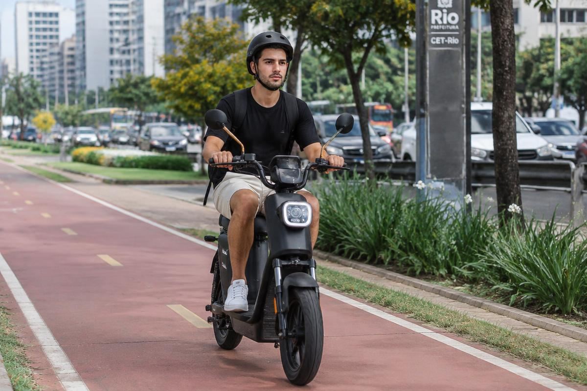 Proteja sua scooter elétrica com localização ao vivo e alerta de movimento — Rastreador para Scooter Elétrica MonitGO em Garuva/SC
